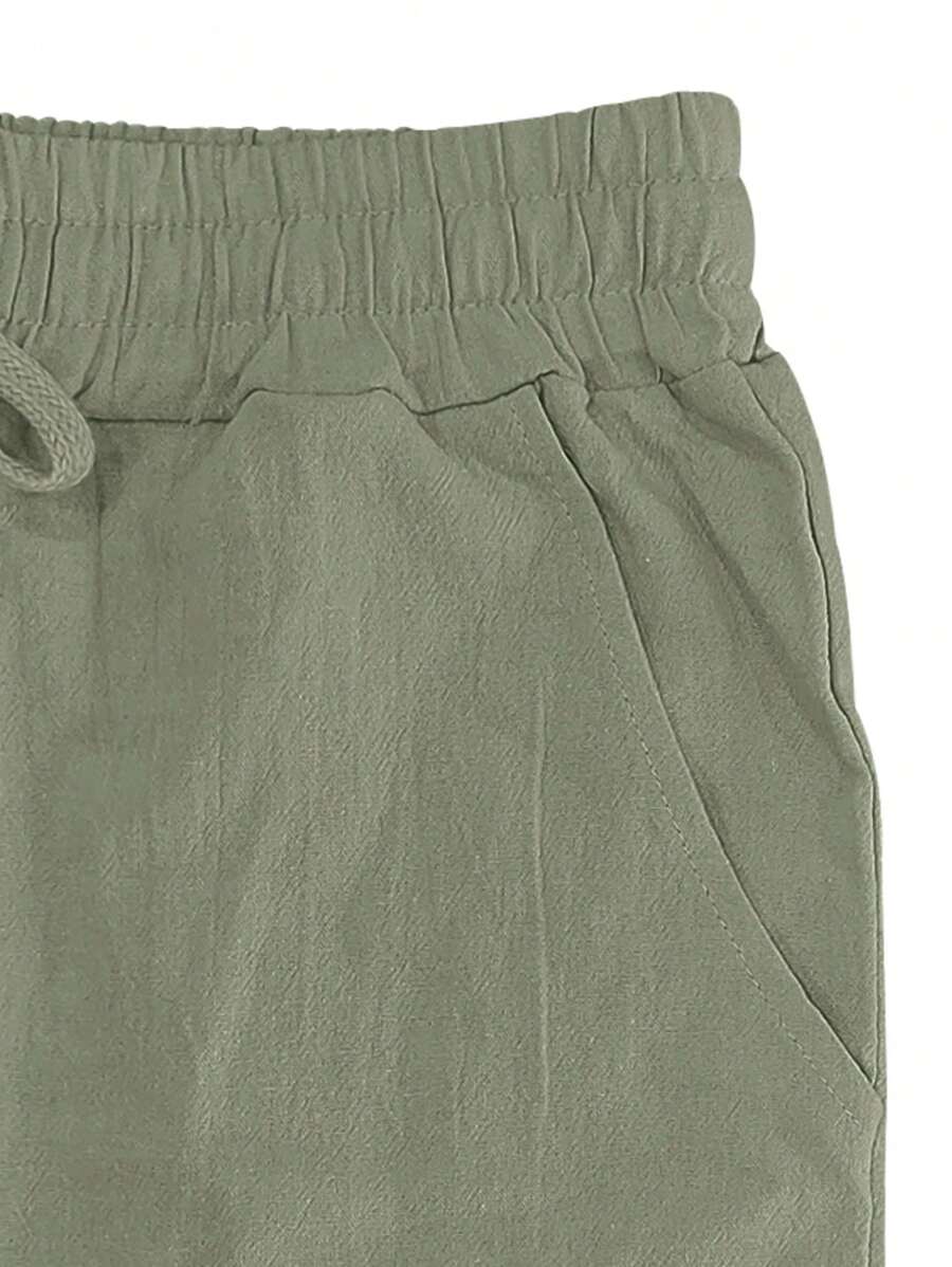 MATHIS | Leichte Leinenhose mit Kordelzug