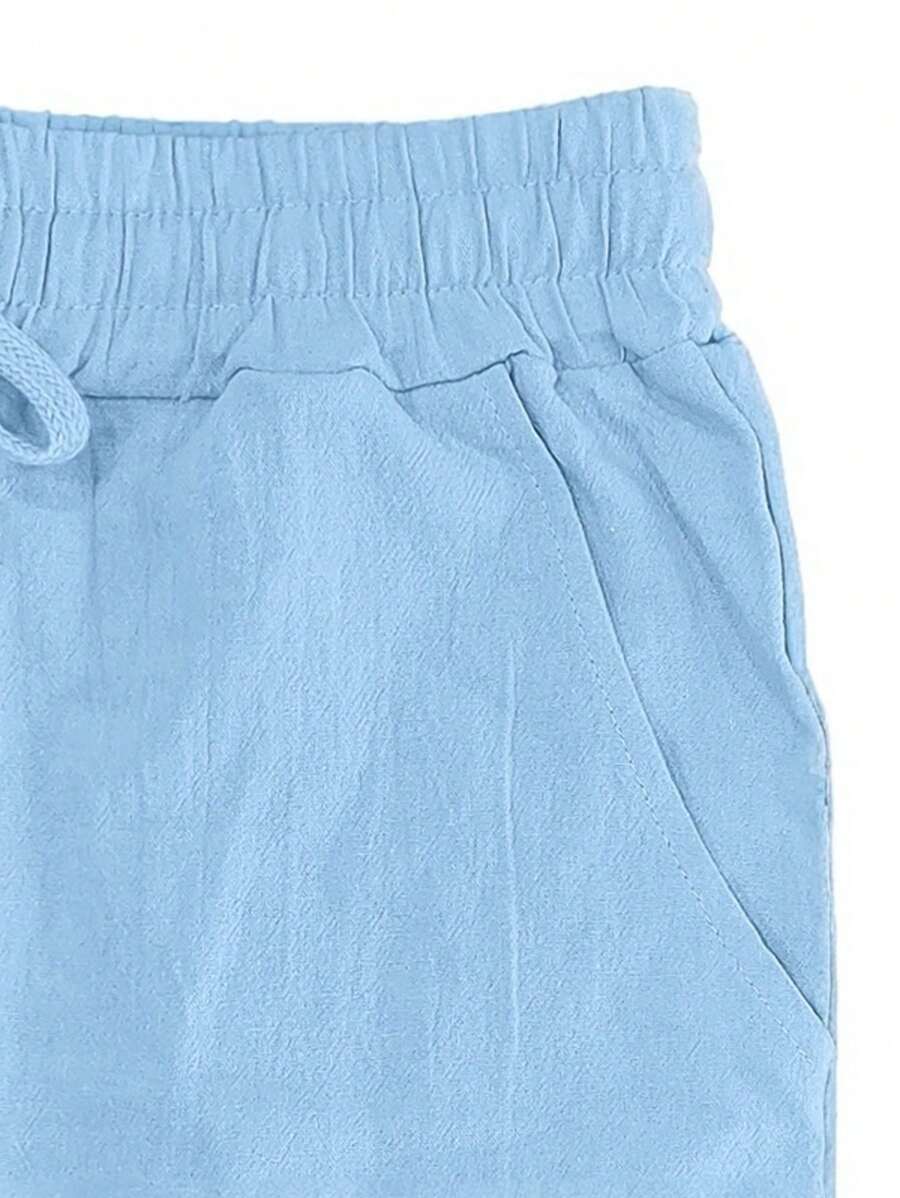 MATHIS | Leichte Leinenhose mit Kordelzug