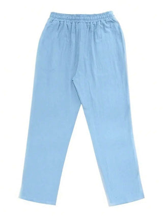 MATHIS | Leichte Leinenhose mit Kordelzug