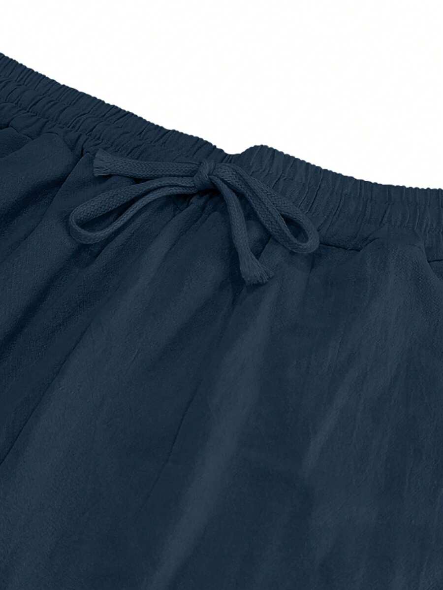 MATHIS | Leichte Leinenhose mit Kordelzug