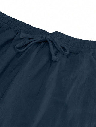MATHIS | Leichte Leinenhose mit Kordelzug