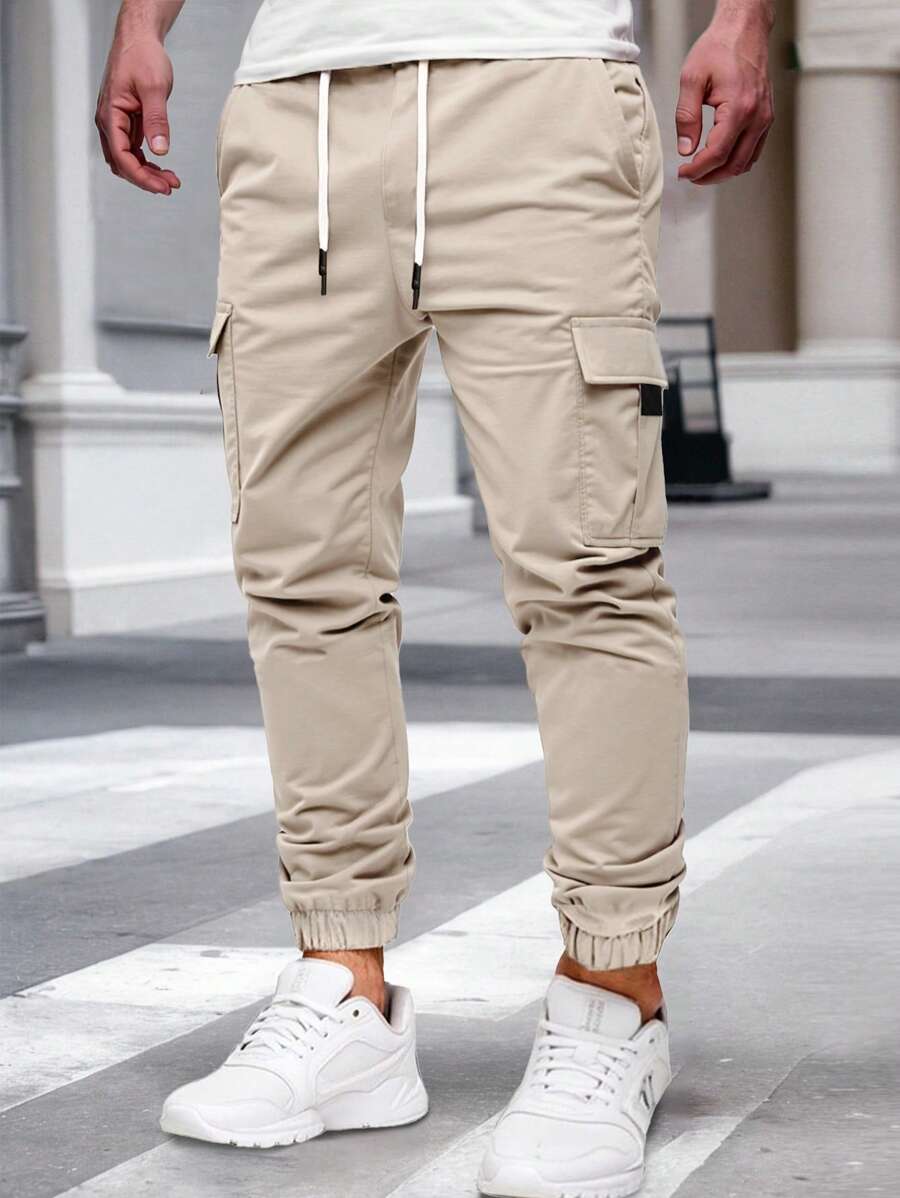 RICCARDO | Leichte Cargo-Jogginghose mit Taschen