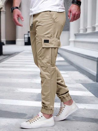 RICCARDO | Leichte Cargo-Jogginghose mit Taschen