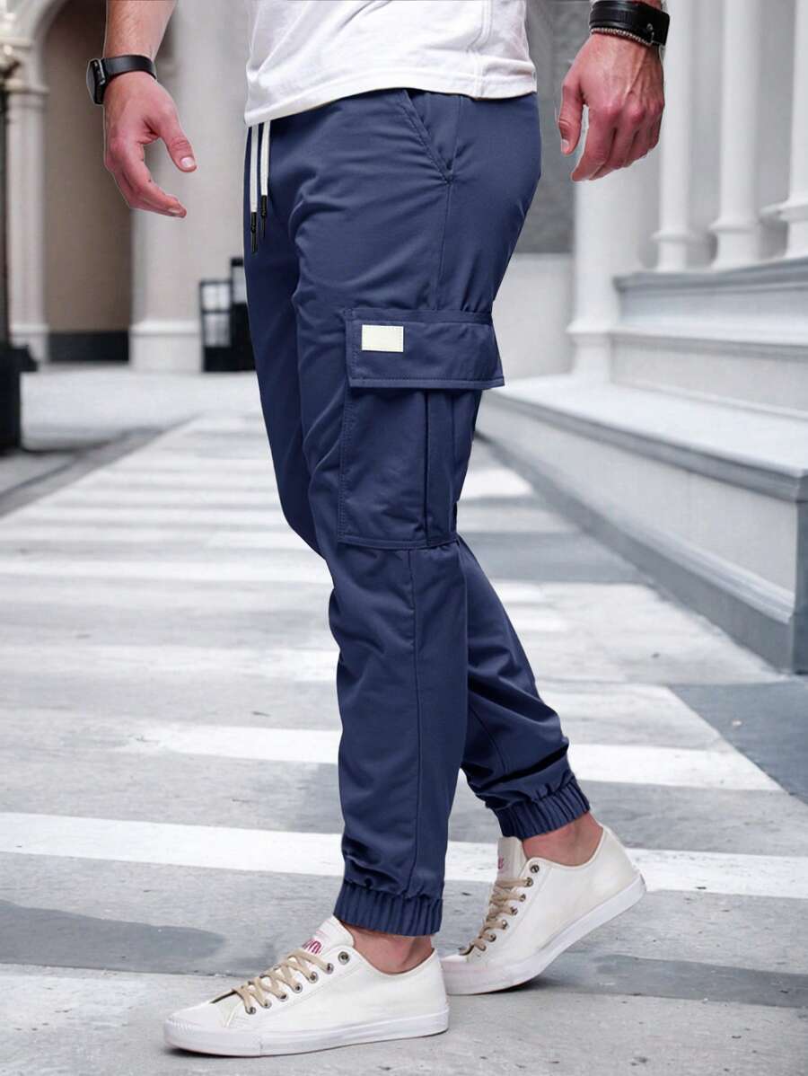 RICCARDO | Leichte Cargo-Jogginghose mit Taschen