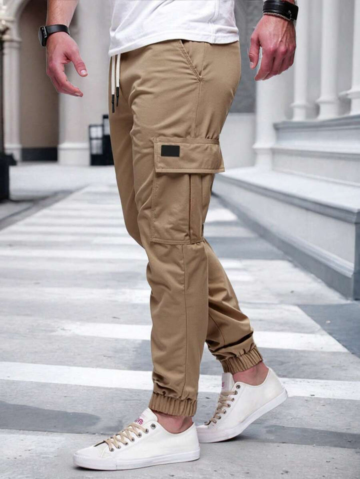 RICCARDO | Leichte Cargo-Jogginghose mit Taschen
