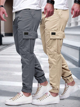 RICCARDO | Leichte Cargo-Jogginghose mit Taschen