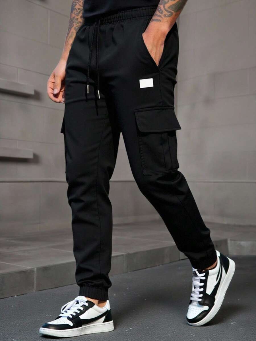 RICCARDO | Leichte Cargo-Jogginghose mit Taschen
