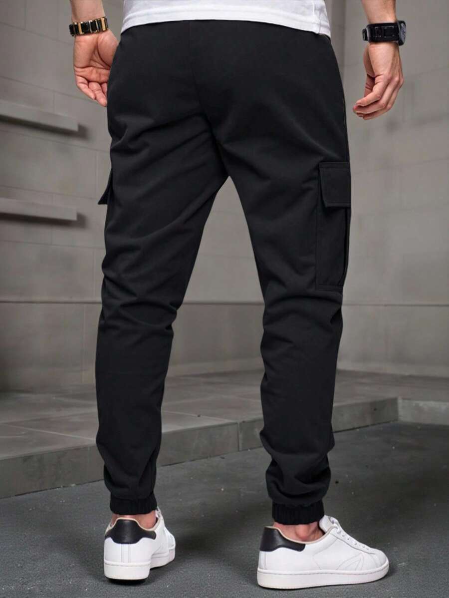 RICCARDO | Leichte Cargo-Jogginghose mit Taschen