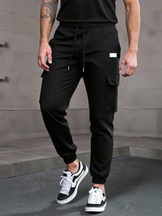 RICCARDO | Leichte Cargo-Jogginghose mit Taschen