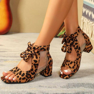 Ezra™ | Orthopedic Block Heels with Bow