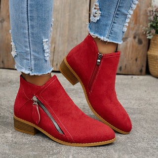 Lona™ | Elegante Wildleder-Ankle Boots