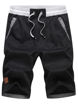 LAURENT MONACO | Herren Chino-Shorts mit Kordelzug