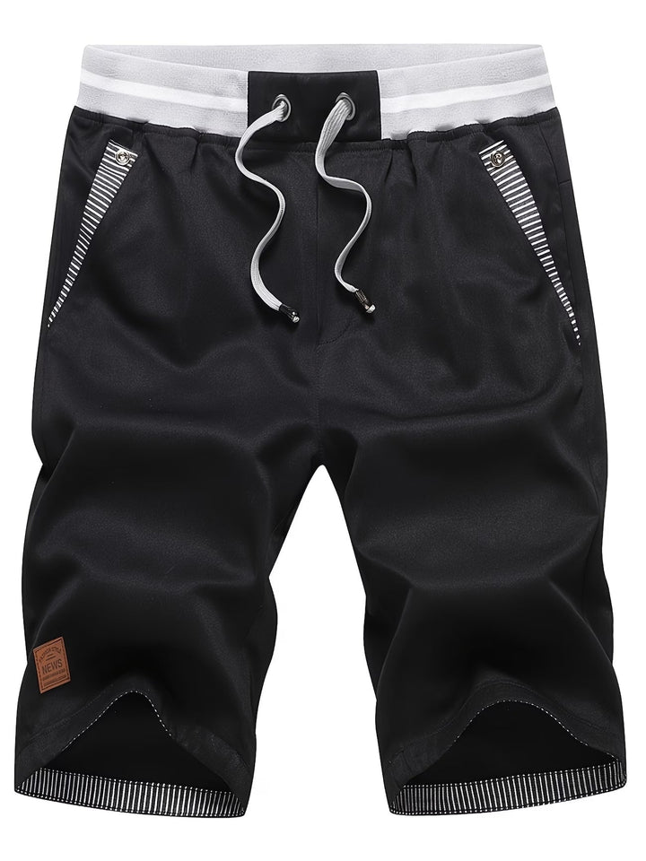 LAURENT MONACO | Herren Chino-Shorts mit Kordelzug