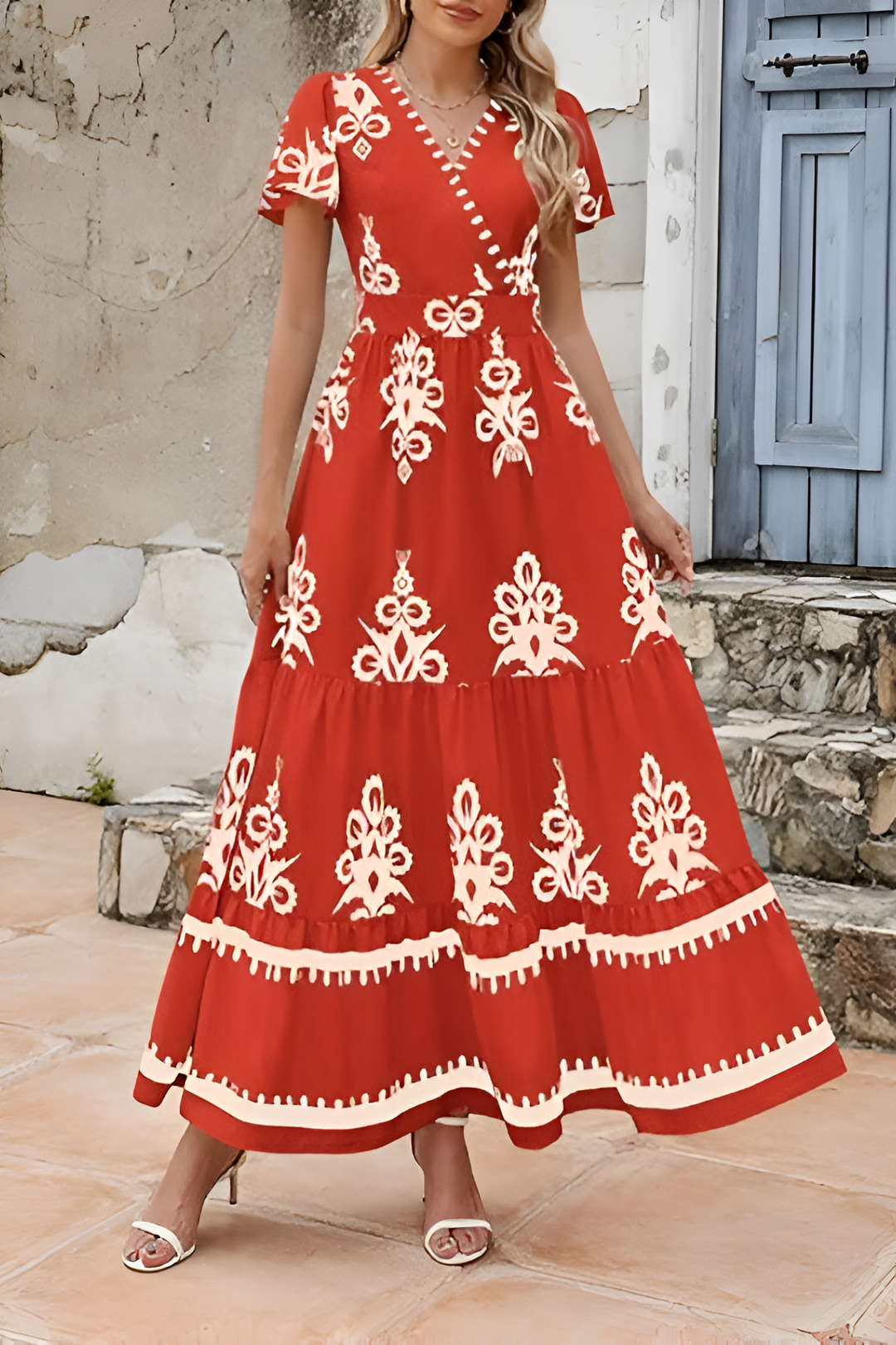 Lisa™ | Bohemian Sleeveless Maxi Dress