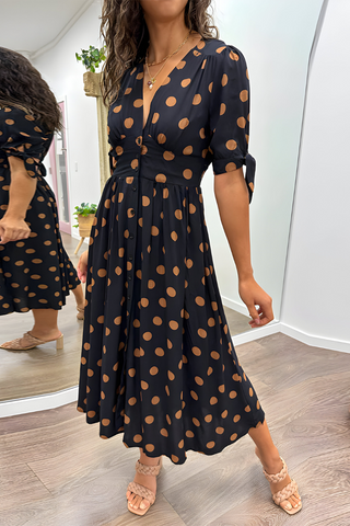 Noria™ | Stilvolles Punktkleid