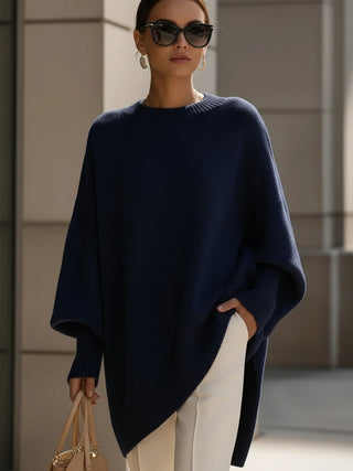Mandy | Elegante Oversized Poncho für mühelose Stil