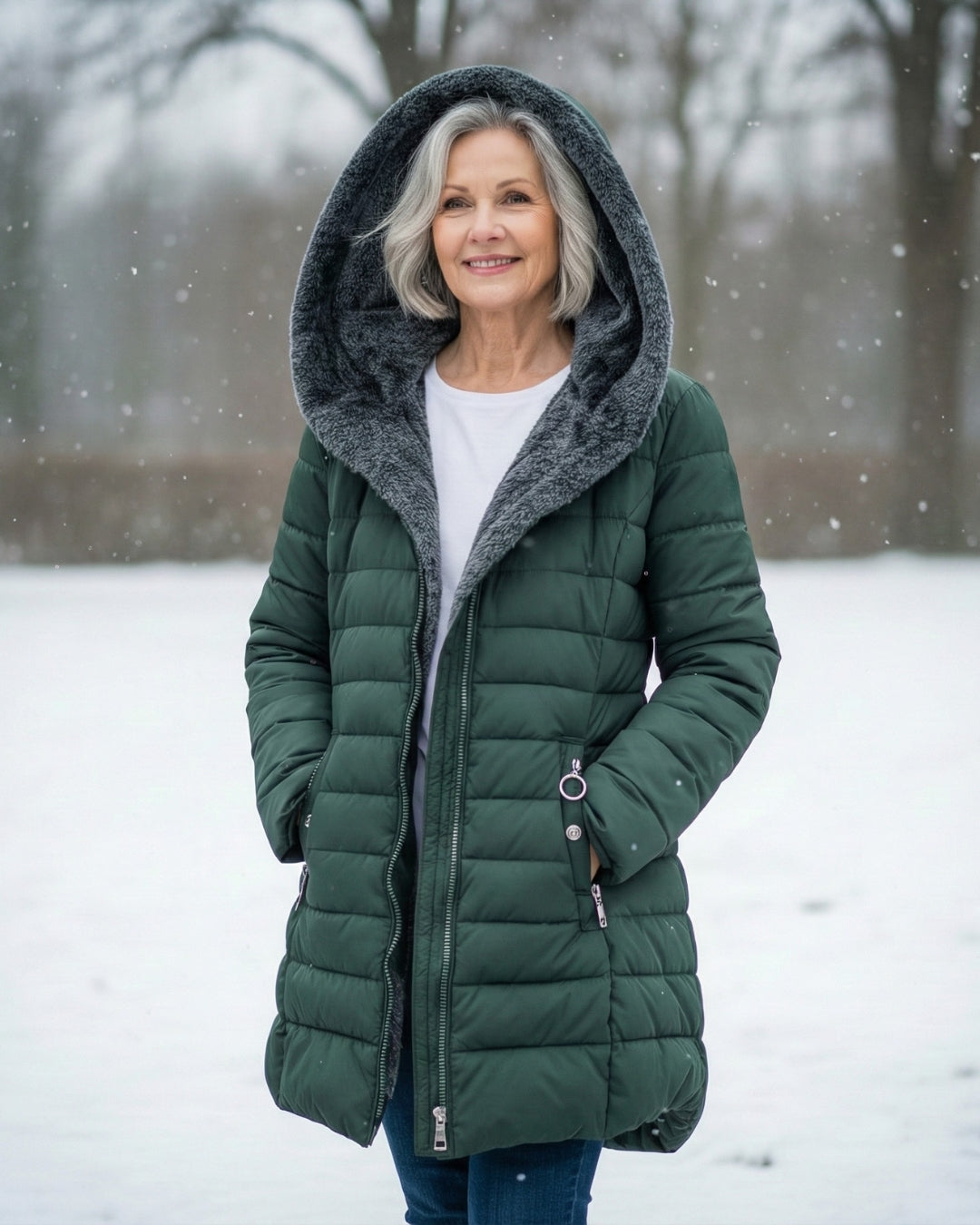 Lianda | Fleece-Lined Puffer Jacket