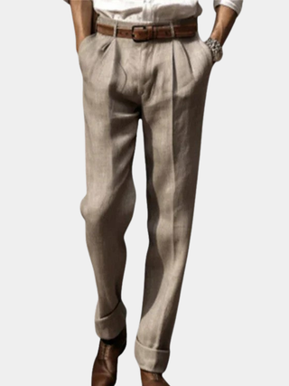 LÉONARD™ | Klassische Leinenhose
