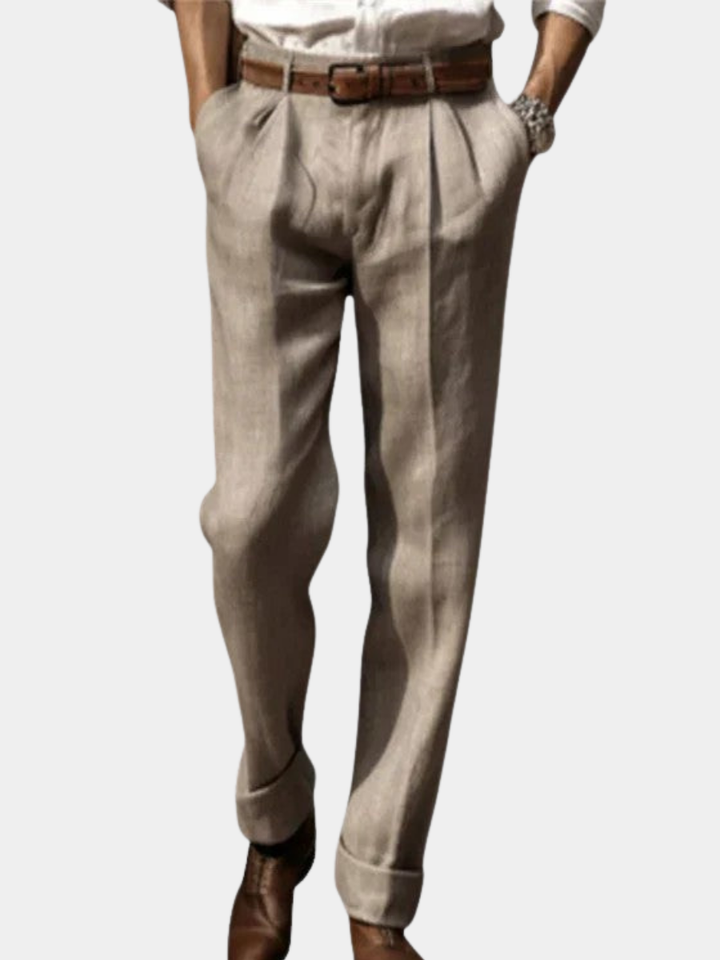 LÉONARD™ | Klassische Leinenhose