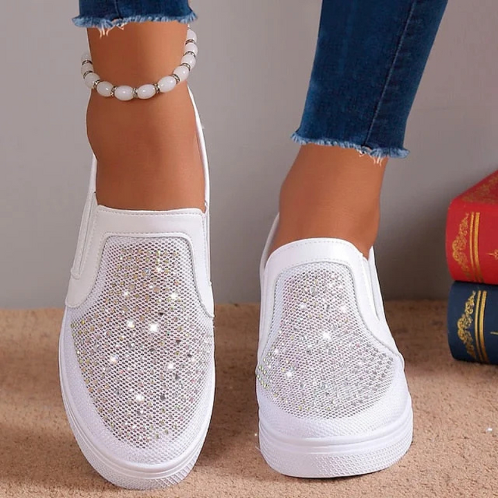 Nadja™ | Stylische Kristall-Sneaker für Damen