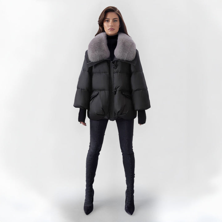 Céline™ - Elegante Kunstpelzjacke