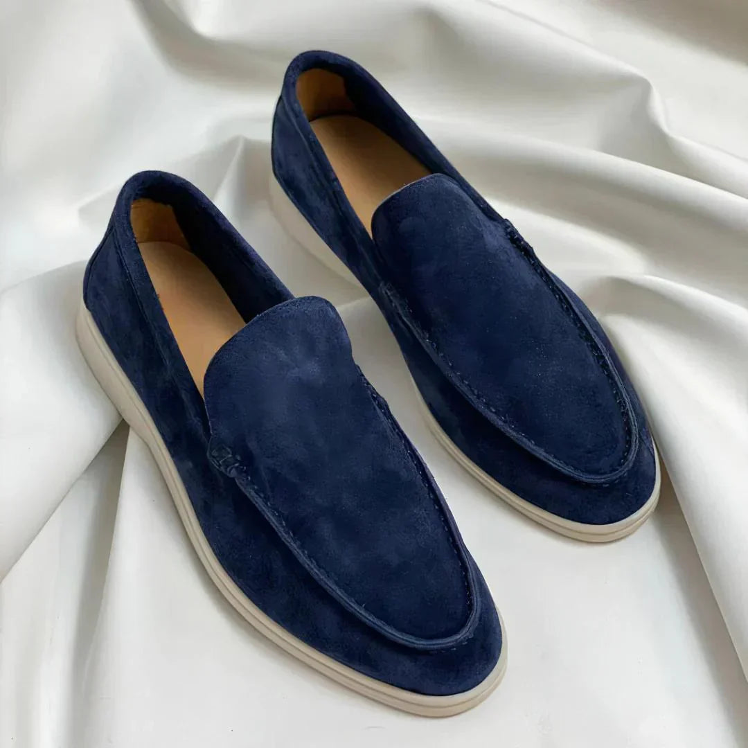LAURENT MONACO | Herren Elegante Suede-Mokassins