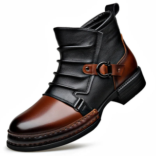 LAURENT MONACO | Herren Stiefeletten mit Schnalle