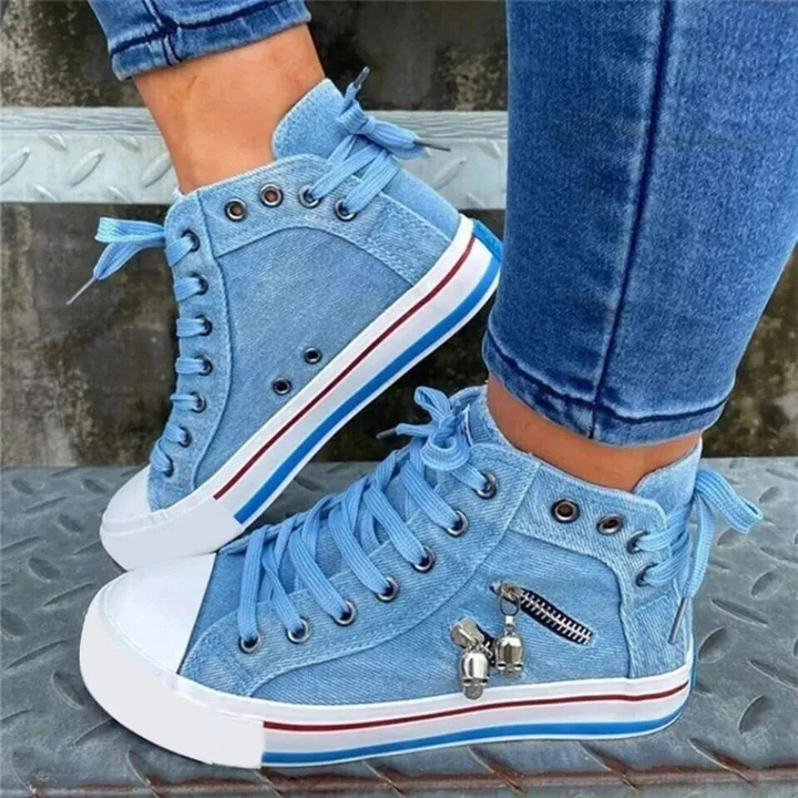 Eva™ | Denim Sneakers