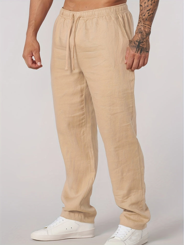 LAURENT MONACO | Herrenhose mit Kordelzug