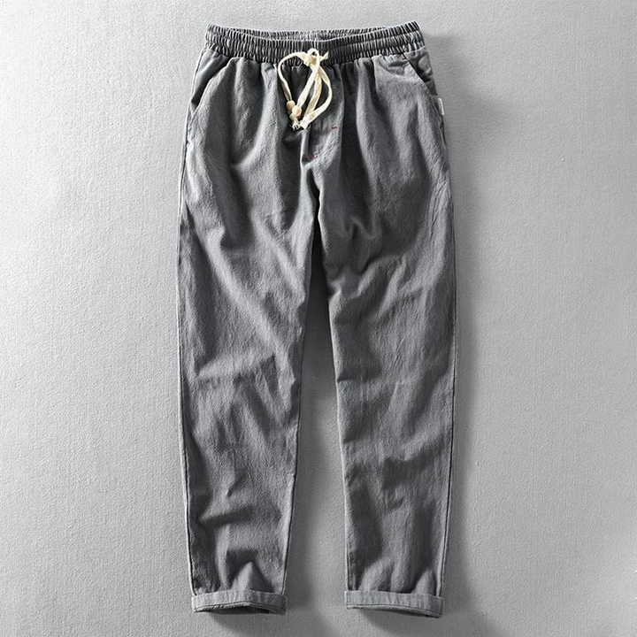 Herren Leinenhose im lässigen Schnitt
