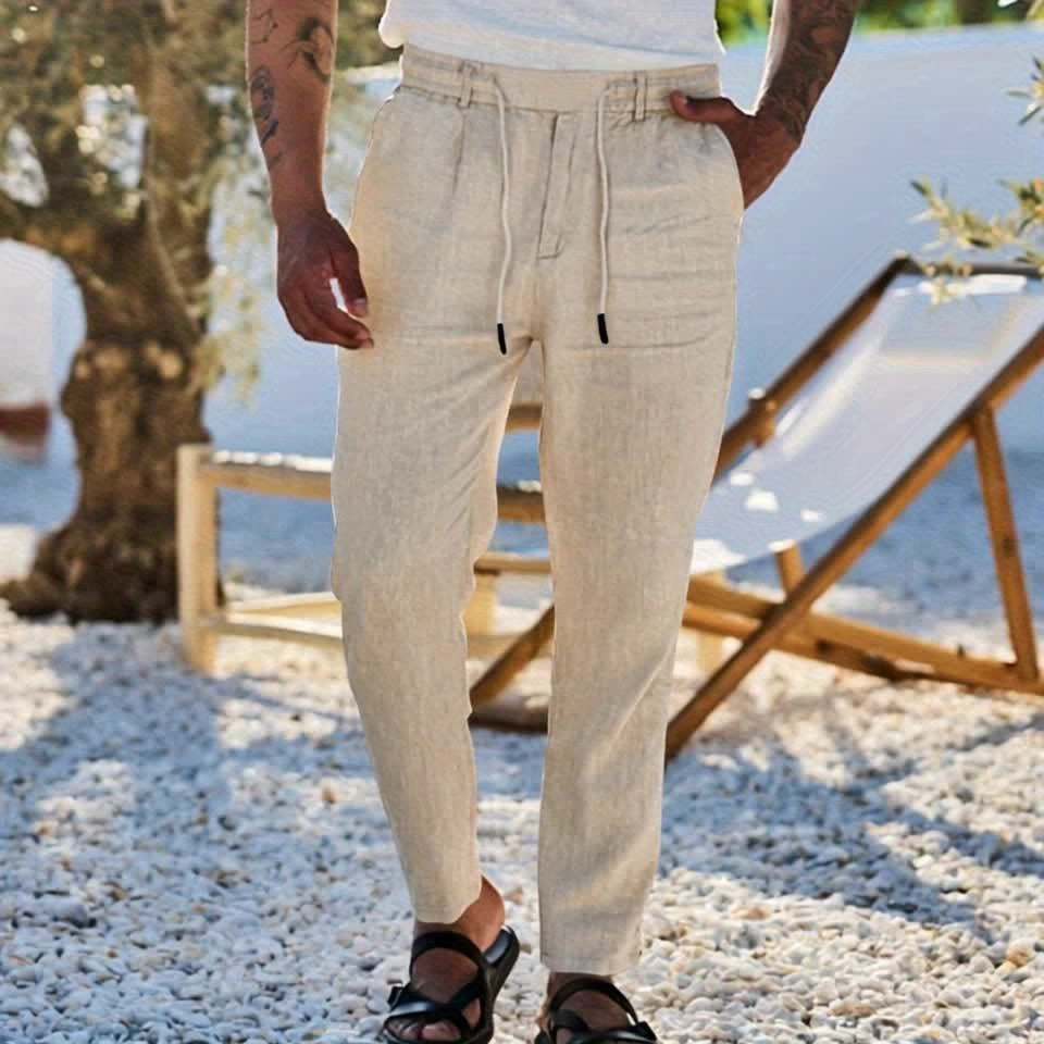 LAURENT MONACO | Herren-Hosen mit geradem Bein