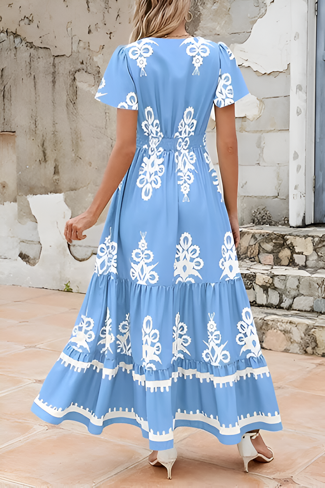Lisa™ | Bohemian Sleeveless Maxi Dress