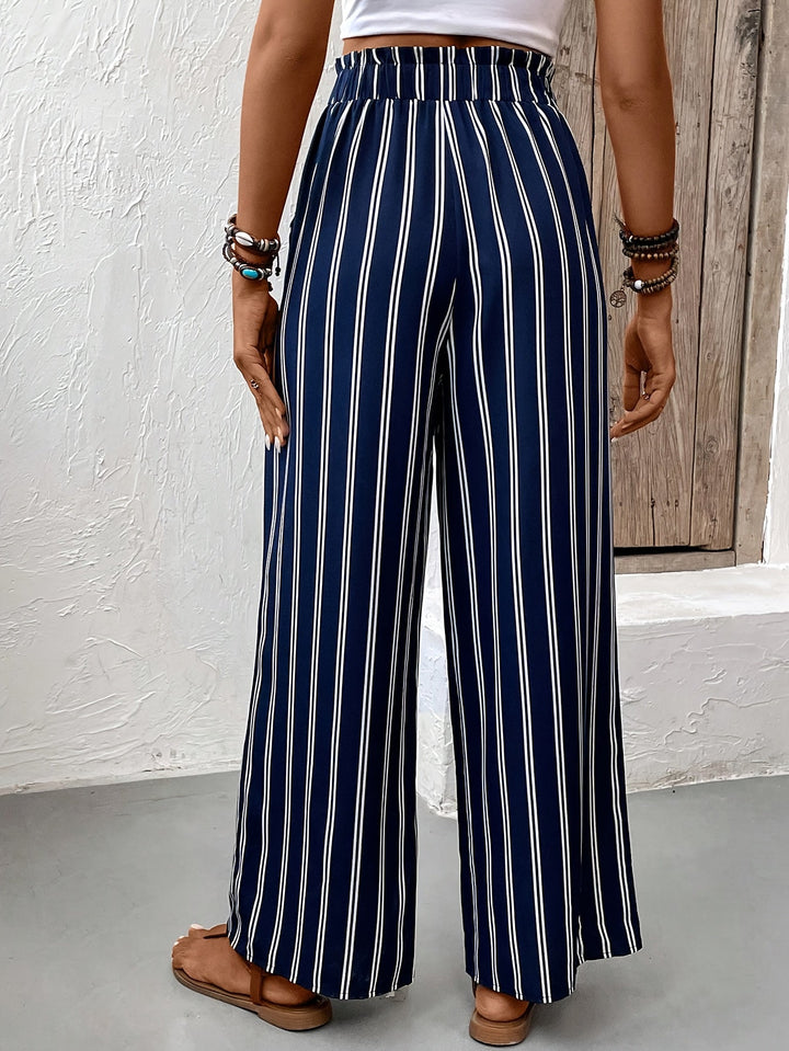 Lena™ | Elegante Gestreifte Hose