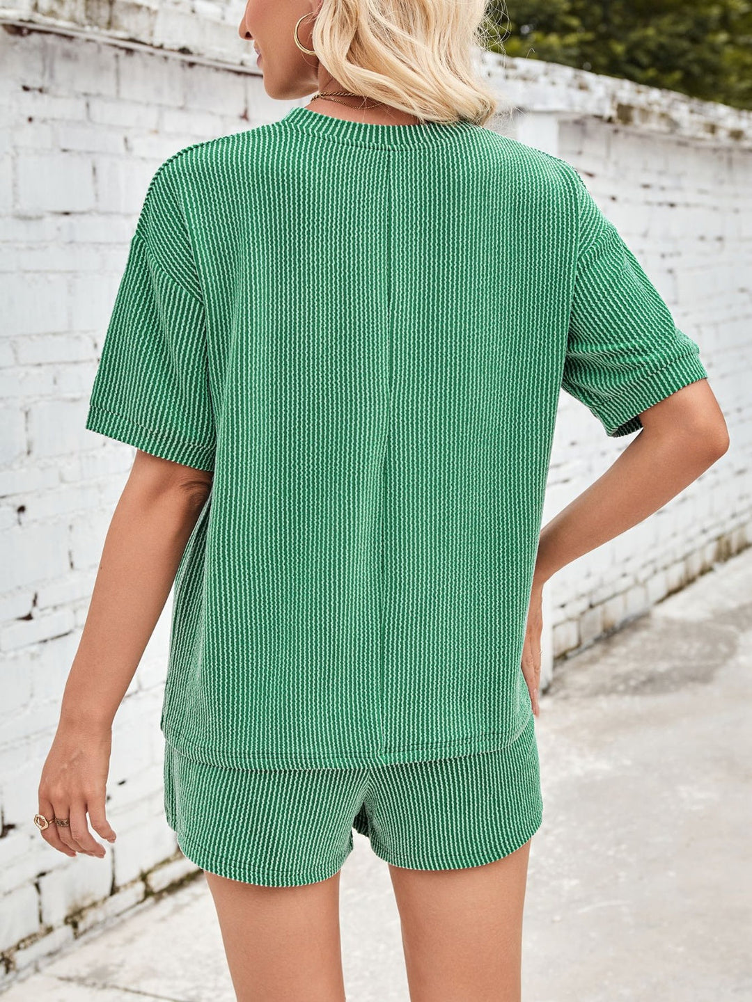 Jinte™ | Komfortables Rippstoff-Loungewear-Set