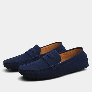 LAURENT MONACO | HERREN MODERNE SUEDE PENNY LOAFERS