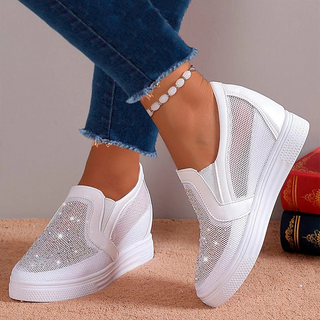 Nadja™ | Stylische Kristall-Sneaker für Damen