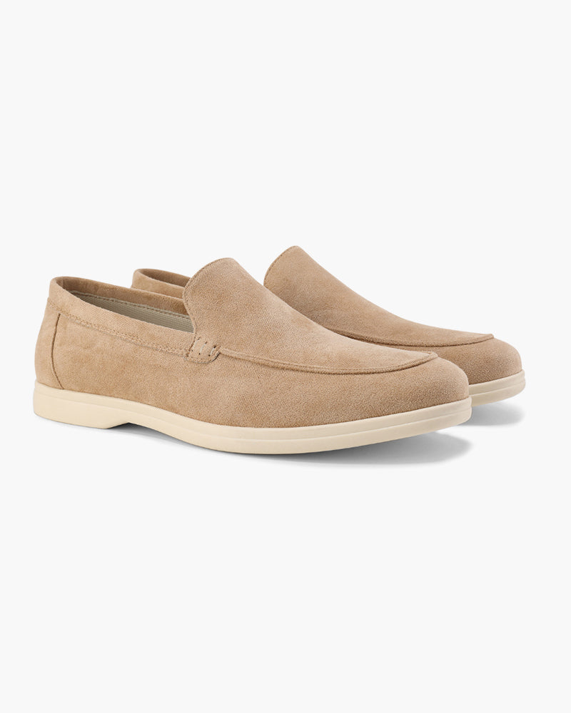 Leder-Suede Mokassins