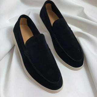 LAURENT MONACO | Herren Elegante Suede-Mokassins