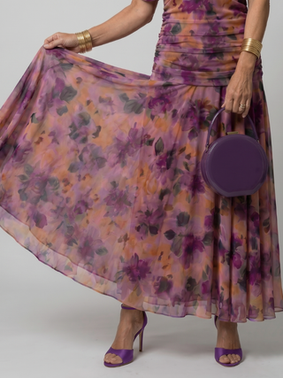 Evelina™ | Elegantes Maxi-Kleid mit Bauch-Optimierung