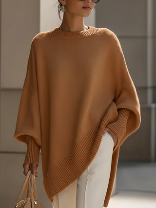 Mandy | Elegante Oversized Poncho für mühelose Stil