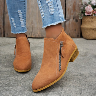 Lona™ | Elegante Wildleder-Ankle Boots