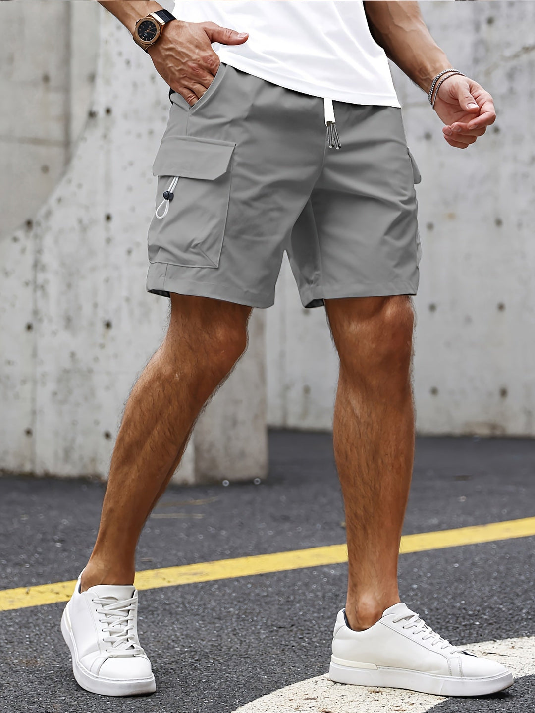 LAURENT MONACO | Herren Cargo-Shorts