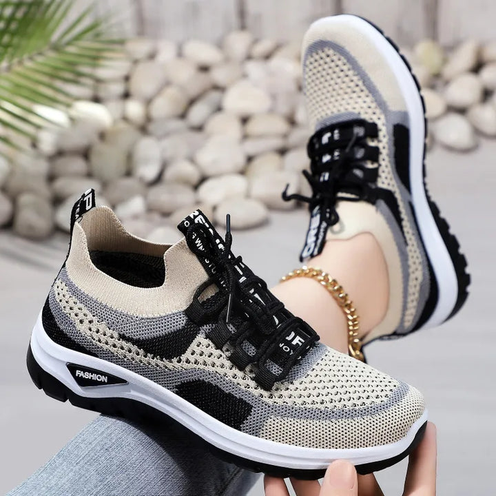 Mika™ | Elegante Atmungsaktive Orthopädische Sneakers für Optimalen Komfort