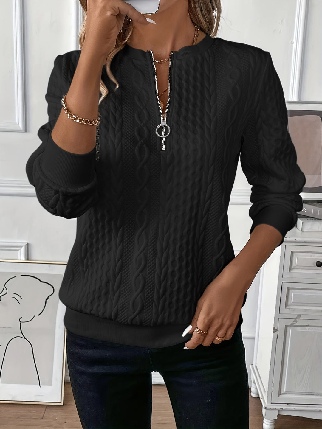 Amelie | Weicher Strickpullover