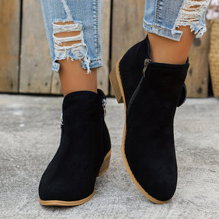 Lona™ | Elegante Wildleder-Ankle Boots