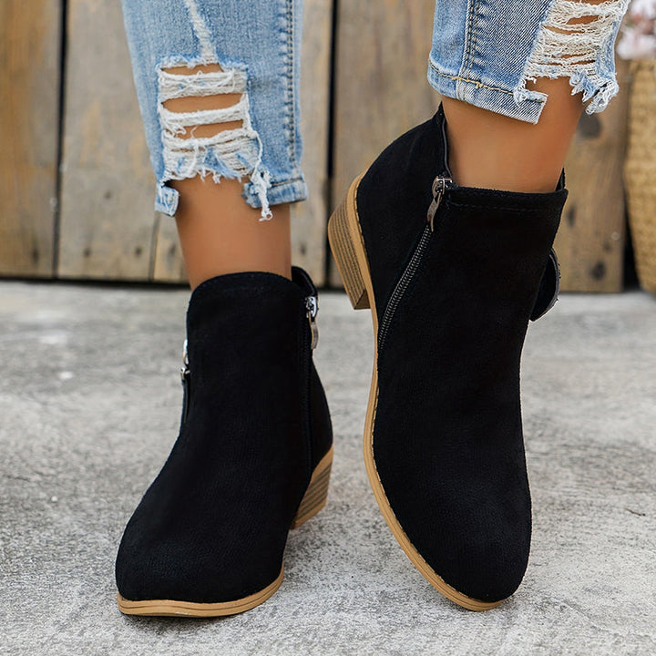 Lona™ | Elegante Wildleder-Ankle Boots
