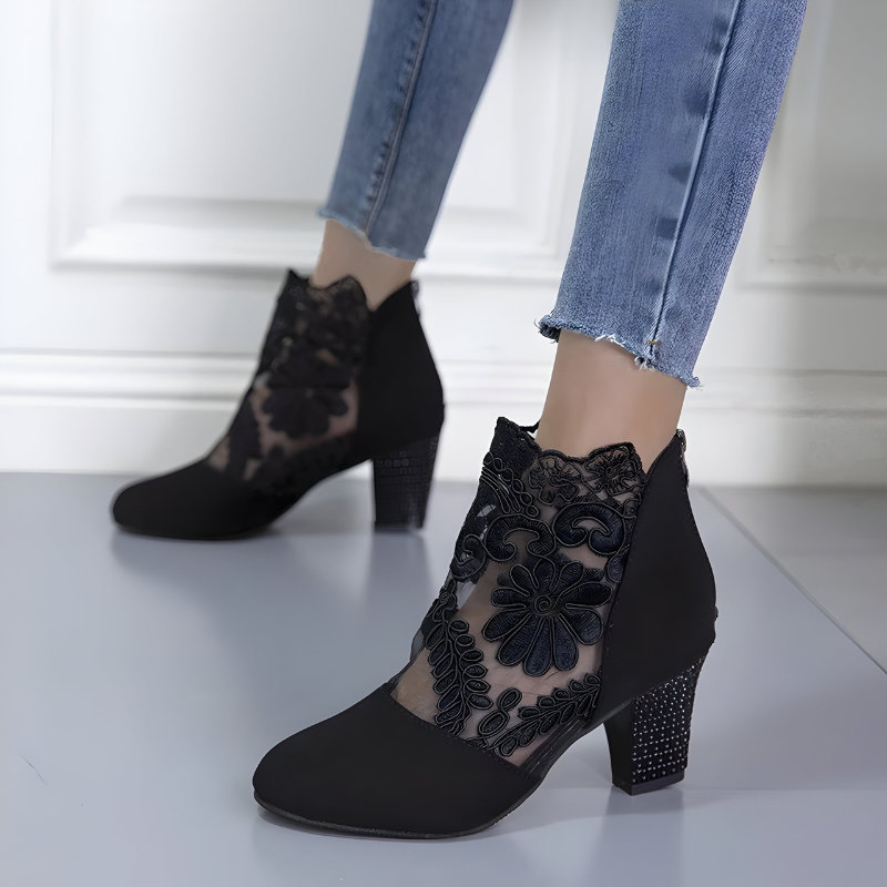 Norene™ | Elegante atmungsaktive orthopädische High Heels