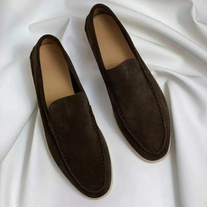 LAURENT MONACO | Herren Elegante Suede-Mokassins