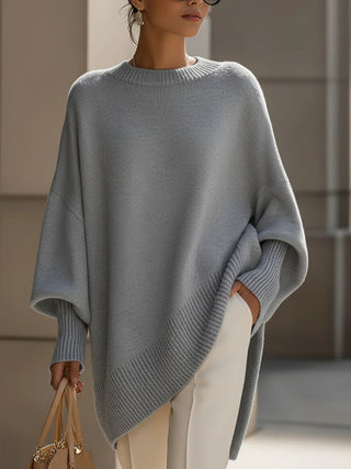 Mandy | Elegante Oversized Poncho für mühelose Stil