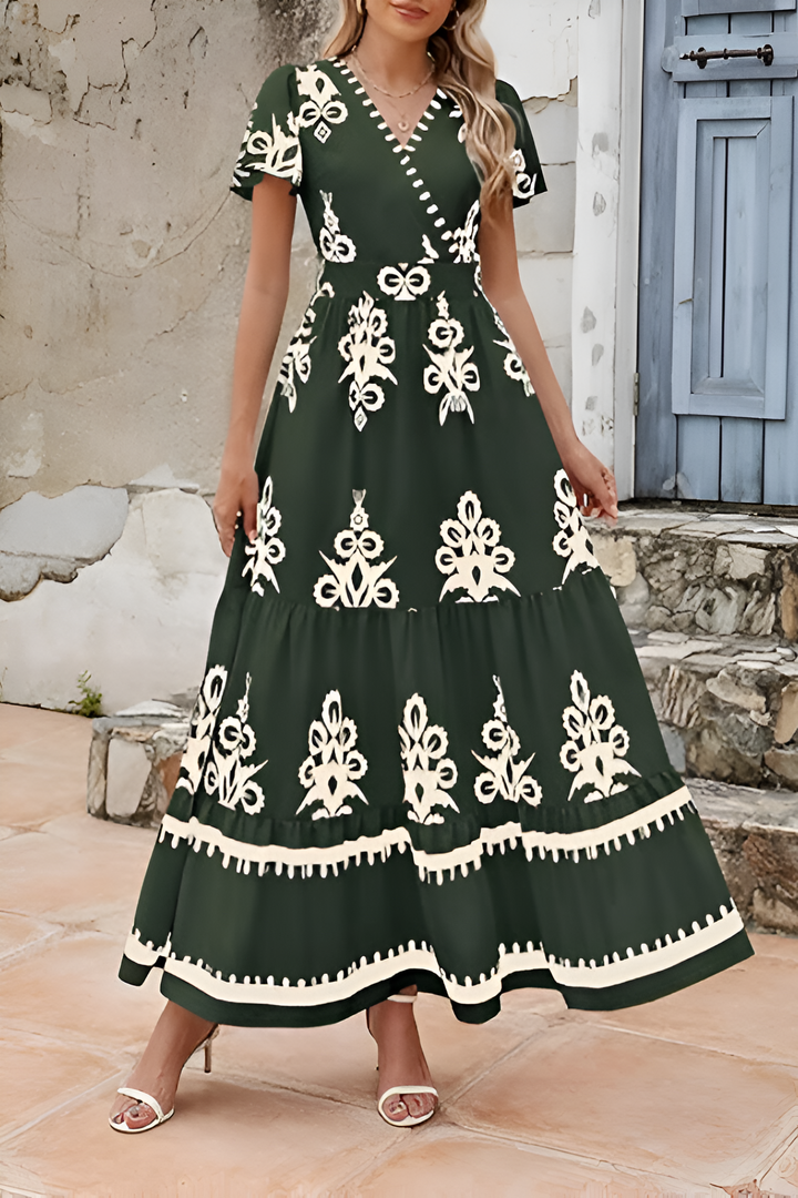 Lisa™ | Bohemian Sleeveless Maxi Dress